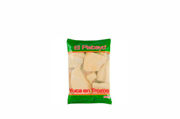 Yuca Trozos El Plebeyo 500mg