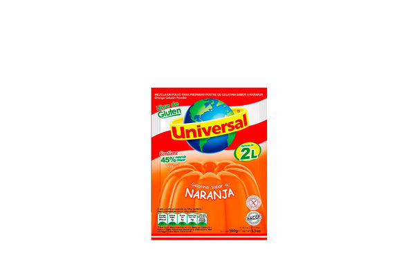 Gelatina Naranja Universal 250g