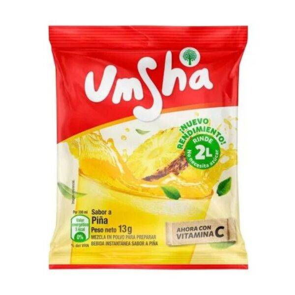 Umsha Sabor Piña 13 gr Bebida Instantanea