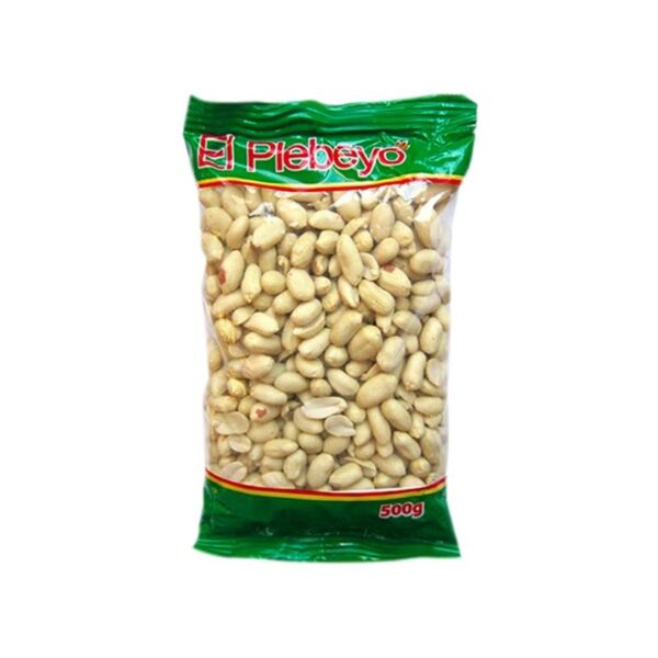 Maní pelado 500gr - El plebeyo